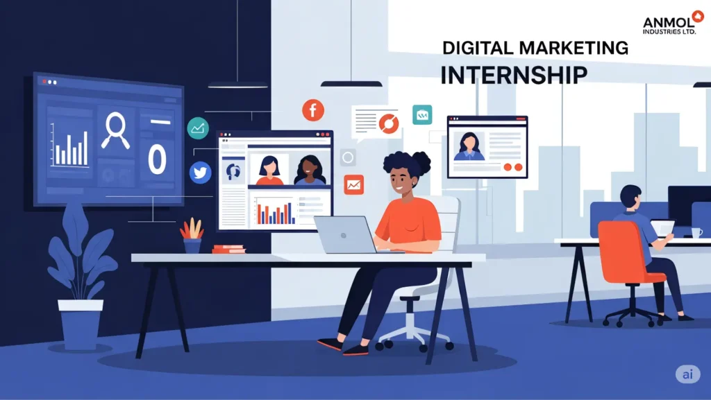 Digital Marketing Internship at Anmol Industries